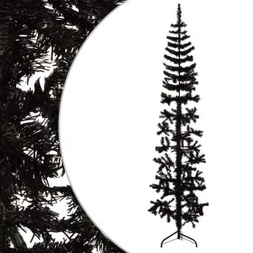 Artificial half Christmas tree with black stand 180 cm by , Christmas trees - Ref: Foro24-344576, Price: 15,91 €, Discount: %