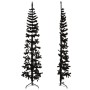Artificial half Christmas tree with black stand 180 cm by , Christmas trees - Ref: Foro24-344576, Price: 16,03 €, Discount: %
