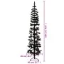 Artificial half Christmas tree with black stand 180 cm by , Christmas trees - Ref: Foro24-344576, Price: 15,91 €, Discount: %