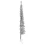 Artificial half Christmas tree with silver stand 150 cm by , Christmas trees - Ref: Foro24-344595, Price: 12,95 €, Discount: %