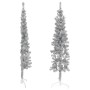 Artificial half Christmas tree with silver stand 150 cm by , Christmas trees - Ref: Foro24-344595, Price: 13,07 €, Discount: %