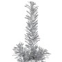 Artificial half Christmas tree with silver stand 210 cm by , Christmas trees - Ref: Foro24-344597, Price: 18,38 €, Discount: %
