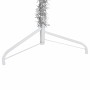 Artificial half Christmas tree with silver stand 210 cm by , Christmas trees - Ref: Foro24-344597, Price: 18,38 €, Discount: %