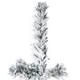 Half thin artificial Christmas tree with snow 150 cm by , Christmas trees - Ref: Foro24-344605, Price: 22,63 €, Discount: %