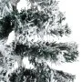 Mitad árbol Navidad artificial delgado con nieve 150 cm de , Arboles de navidad - Ref: Foro24-344605, Precio: 22,39 €, Descue...