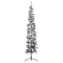 Halbdünner künstlicher Weihnachtsbaum mit Schnee 210 cm von , Weihnachtsbäume - Ref: Foro24-344607, Preis: 29,25 €, Rabatt: %