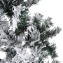 Halbdünner künstlicher Weihnachtsbaum mit Schnee 210 cm von , Weihnachtsbäume - Ref: Foro24-344607, Preis: 29,25 €, Rabatt: %