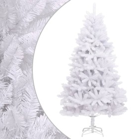 Künstlicher Weihnachtsbaum mit Scharnieren und weißem Ständer 240 cm von , Weihnachtsbäume - Ref: Foro24-357788, Preis: 141,7...