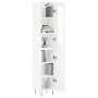 Tall white plywood sideboard 34.5x34x180 cm by , Sideboards - Ref: Foro24-3199201, Price: 105,35 €, Discount: %