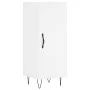 Aparador alto madera contrachapada blanco 34,5x34x180 cm de , Aparadores - Ref: Foro24-3199201, Precio: 105,35 €, Descuento: %