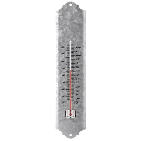 Esschert Design Zink-Wandthermometer 30 cm OZ10 von Esschert Design, Vorhersagen und Wetterstationen - Ref: Foro24-411476, Pr...