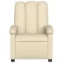 Cream Fabric Recliner by , Armchairs - Ref: Foro24-371736, Price: 185,14 €, Discount: %