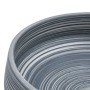 Lavabo sobre encimera redondo cerámica gris Φ41x14 cm de , Lavabos - Ref: Foro24-155066, Precio: 100,96 €, Descuento: %