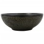 Lavabo sobre encimera redondo cerámica negro Φ41x14 cm de , Lavabos - Ref: Foro24-155058, Precio: 110,68 €, Descuento: %