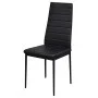 Conjunto de mesa de comedor siete piezas negro de vidaXL, muebles para cocinas y comedores - Ref: Foro24-242987, Precio: 290,...
