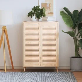 Wardrobe door slats 2 pcs pine wood 99.3x39.4 cm by , cabinet doors - Ref: Foro24-151134, Price: 61,98 €, Discount: %