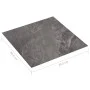 Self-adhesive pallets 20 units PVC 1.86 m² black pattern by , Floors and carpets - Ref: Foro24-330175, Price: 40,63 €, Discou...