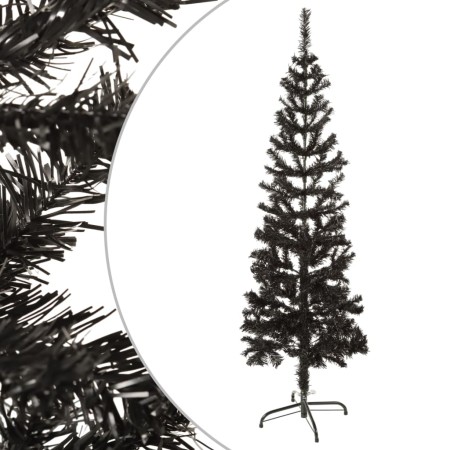 Schwarzer schlanker Weihnachtsbaum 150 cm von , Weihnachtsbäume - Ref: Foro24-329218, Preis: 23,91 €, Rabatt: %