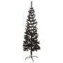 Schwarzer schlanker Weihnachtsbaum 150 cm von , Weihnachtsbäume - Ref: Foro24-329218, Preis: 23,91 €, Rabatt: %