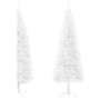 Artificial half Christmas tree with white stand 180 cm by , Christmas trees - Ref: Foro24-344566, Price: 16,18 €, Discount: %