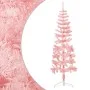 Artificial half Christmas tree with pink stand 150 cm by , Christmas trees - Ref: Foro24-344570, Price: 13,46 €, Discount: %