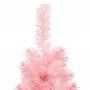 Artificial half Christmas tree with pink stand 150 cm by , Christmas trees - Ref: Foro24-344570, Price: 13,46 €, Discount: %