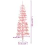 Artificial half Christmas tree with pink stand 150 cm by , Christmas trees - Ref: Foro24-344570, Price: 13,46 €, Discount: %