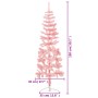 Künstlicher halber Weihnachtsbaum mit rosa Ständer 150 cm von , Weihnachtsbäume - Ref: Foro24-344570, Preis: 13,58 €, Rabatt: %
