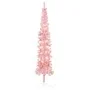 Artificial half Christmas tree with pink stand 210 cm by , Christmas trees - Ref: Foro24-344572, Price: 17,85 €, Discount: %