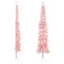 Medio árbol de Navidad artificial con soporte rosa 210 cm de , Arboles de navidad - Ref: Foro24-344572, Precio: 17,84 €, Desc...