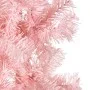 Artificial half Christmas tree with pink stand 210 cm by , Christmas trees - Ref: Foro24-344572, Price: 17,85 €, Discount: %