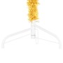 Artificial half Christmas tree with golden stand 180 cm by , Christmas trees - Ref: Foro24-344591, Price: 16,38 €, Discount: %
