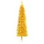 Medio árbol de Navidad artificial con soporte dorado 240 cm de , Arboles de navidad - Ref: Foro24-344593, Precio: 20,79 €, De...