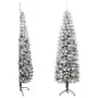 Half thin artificial Christmas tree with snow 240 cm by , Christmas trees - Ref: Foro24-344608, Price: 33,89 €, Discount: %