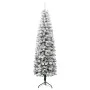 Half thin artificial Christmas tree with snow 240 cm by , Christmas trees - Ref: Foro24-344608, Price: 33,89 €, Discount: %