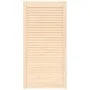 Solid pine wood slatted closet door 99.3x49.4 cm by , cabinet doors - Ref: Foro24-151136, Price: 50,80 €, Discount: %