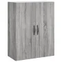 Hohes Sideboard aus sonomagrauem Sperrholz, 69,5 x 34 x 180 cm von , Sideboards - Ref: Foro24-3198063, Preis: 142,55 €, Rabat...
