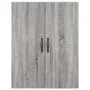 Aparador alto madera contrachapada gris sonoma 69,5x34x180 cm de , Aparadores - Ref: Foro24-3198063, Precio: 142,33 €, Descue...
