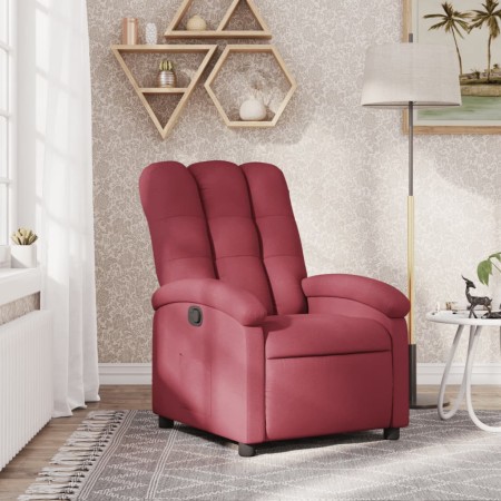 Red Fabric Recliner by , Armchairs - Ref: Foro24-371730, Price: 204,49 €, Discount: %