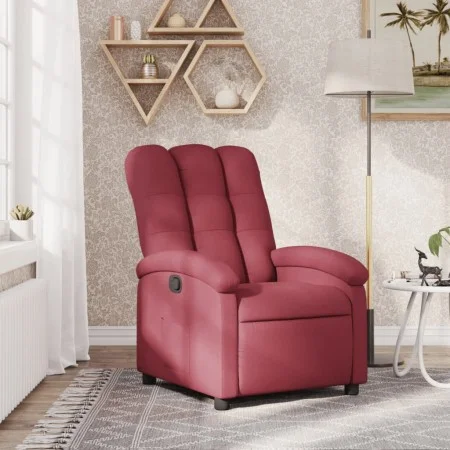 Red Fabric Recliner by , Armchairs - Ref: Foro24-371730, Price: 201,22 €, Discount: %