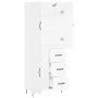 Hohes weißes Sperrholz-Sideboard 69,5 x 34 x 180 cm von , Sideboards - Ref: Foro24-3198089, Preis: 169,00 €, Rabatt: %