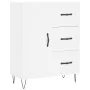 Hohes weißes Sperrholz-Sideboard 69,5 x 34 x 180 cm von , Sideboards - Ref: Foro24-3198089, Preis: 169,00 €, Rabatt: %