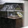 Esschert Design Acrylic window feeder 15x10x15.3 cm FB370 by Esschert Design, Bird feeders - Ref: Foro24-411455, Price: 17,69...