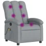 Hellgrauer Massagesessel aus Stoff von , Sessel - Ref: Foro24-371739, Preis: 249,60 €, Rabatt: %