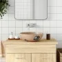 Round brown and blue ceramic countertop washbasin Φ41x14 cm by , Sinks - Ref: Foro24-155057, Price: 77,85 €, Discount: %