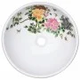 Multicolor ceramic round countertop washbasin Φ41x14 cm by , Sinks - Ref: Foro24-155055, Price: 122,45 €, Discount: %