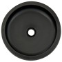 Lavabo sobre encimera redondo cerámica marrón y negro Φ41x14 cm de , Lavabos - Ref: Foro24-155060, Precio: 112,13 €, Descuent...