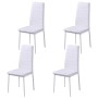 5-teiliges Esstisch-Set in Schwarz und Weiß von vidaXL, Möbelsets für Küchen und Esszimmer - Ref: Foro24-242989, Preis: 208,8...