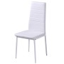 5-teiliges Esstisch-Set in Schwarz und Weiß von vidaXL, Möbelsets für Küchen und Esszimmer - Ref: Foro24-242989, Preis: 208,8...