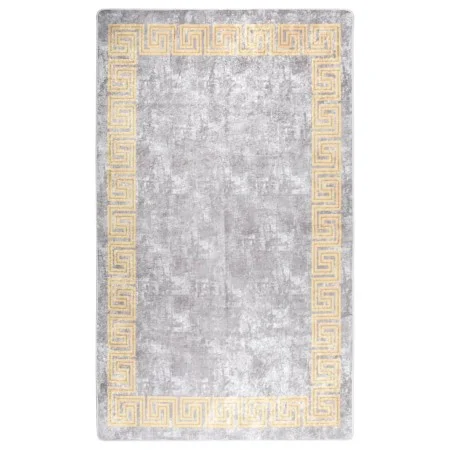Grauer rutschfester waschbarer Teppich 120x180 cm von , Teppiche - Ref: Foro24-337936, Preis: 38,93 €, Rabatt: %
